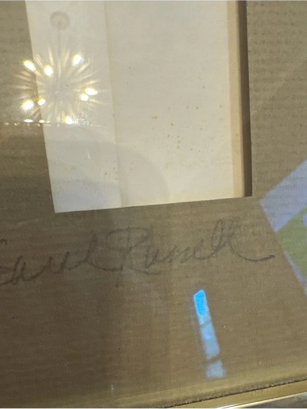 Mid Century Modern Paper Cut Art Numbered And Signed Sarah Russell
